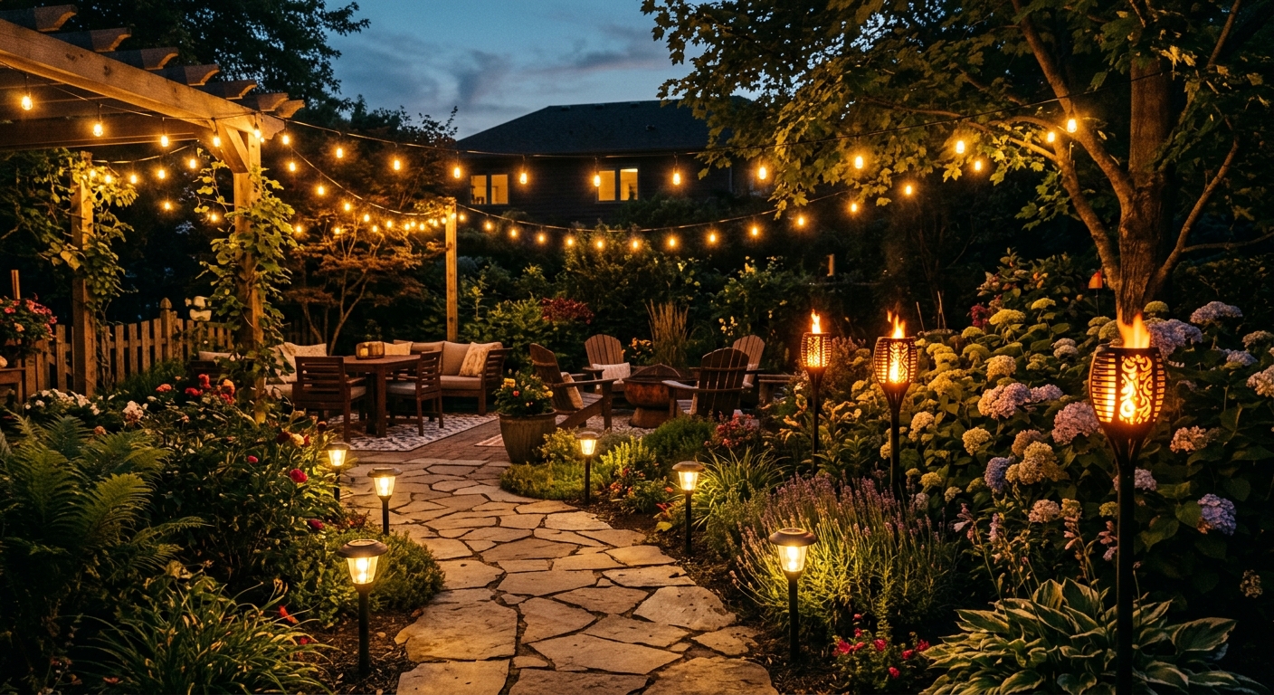 Outdoor Lighting Ideas That Transform Your Yard After Dark
